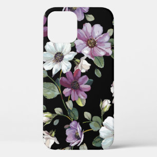 Funda Para iPhone 12 Elegancia sin fisuras con cosmos de flores