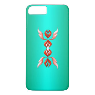 Funda Para iPhone 8 Plus/7 Plus Elegancia suprema en rojo