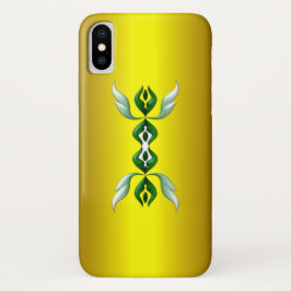 Funda Para iPhone X Elegancia suprema en verde