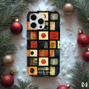 Funda Para iPhone 15 Pro Max Elegancia Tapa Polinesia – Patrimonio Abstracto