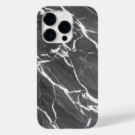 Funda Para iPhone 14 Pro De Case-Mate Elegant Dark Grey Marble Texture iPhone Case