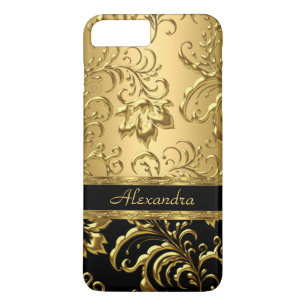 title_seo2 Elegant Floral Damask Negro y Dorado 3