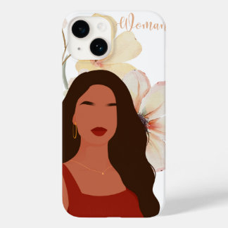 Funda Para iPhone 14 De Case-Mate Elegant Floral "Woman" Phone Case – Feminine Botan