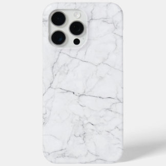 Funda Para iPhone 15 Pro Max Elegant White Marble