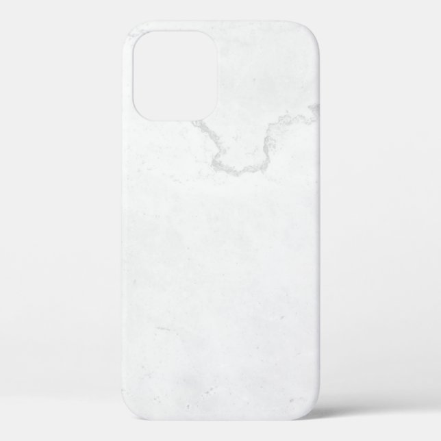 Funda De Case-Mate Para iPhone Elegant White Marble  (Reverso )