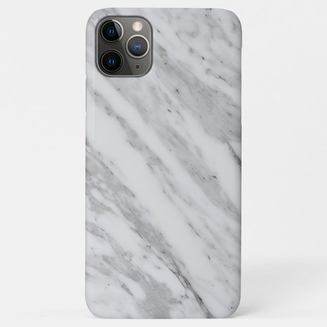 Funda De Case-Mate Para iPhone  Elegant White Marble (Reverso)