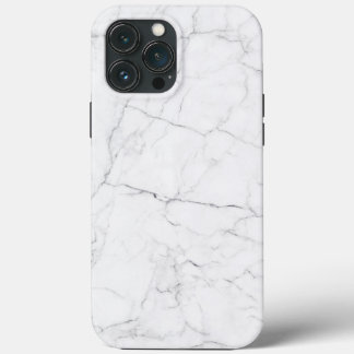 Funda Para iPhone 13 Pro Max Elegant White Marble