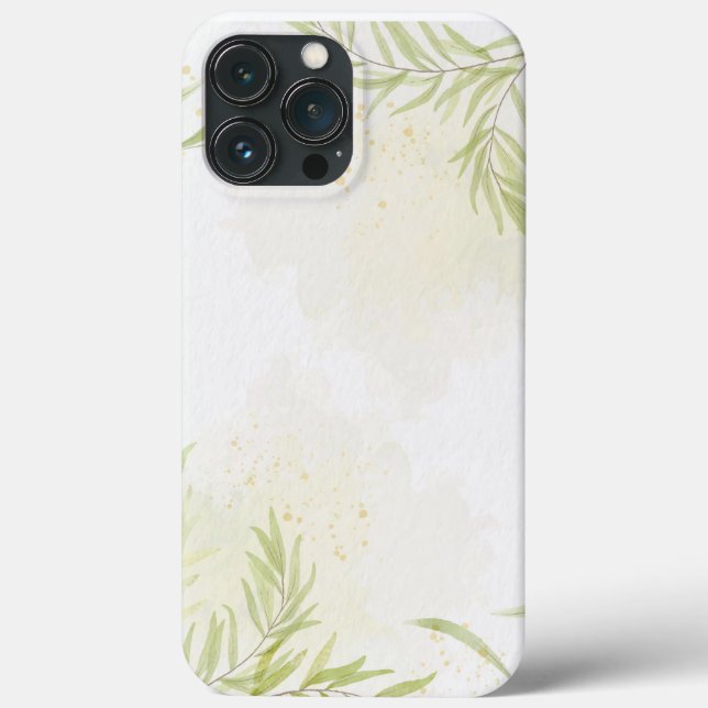 Funda De Case-Mate Para iPhone Elegante Belleza Natural (Reverso )