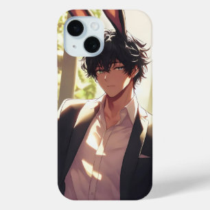Funda Para iPhone 15 Elegante Bunny Ikemen Anime
