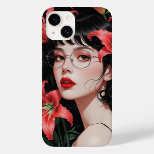 Funda Para iPhone 14 De Case-Mate Elegante Chica Anime con estuche para iPhone Lilie