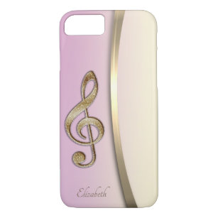 Funda Para iPhone 8/7 Elegante Clásica Purpurinoso para violín - Persona
