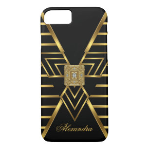 title_seo2 Elegante Classy Gold Black Stripe Art Deco