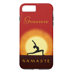title_seo2 Elegante color rojo y oro yoga amanecer Pose Namas