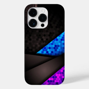 Funda Para iPhone 14 Pro De Case-Mate Elegante diseño azul negro