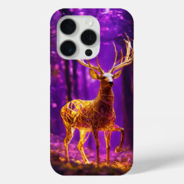 Funda Para iPhone 15 Pro "Elegante diseño de ciervos