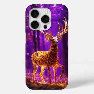 Funda Para iPhone 15 Pro "Elegante diseño de ciervos