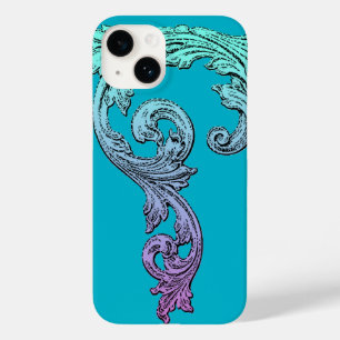 Funda Para iPhone 14 De Case-Mate Elegante diseño de Gótico en azul