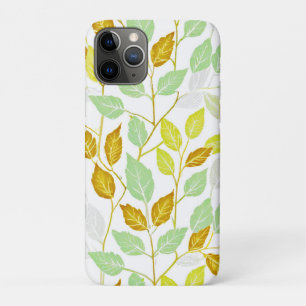 Funda Para iPhone 11 Pro Elegante diseño de hojas inspirado en la naturalez