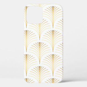 Funda Para iPhone 12 Elegante estilo vintage floral arte deco repetidor
