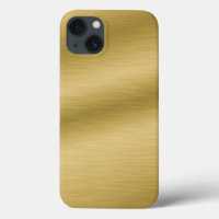Elegante Faux Brushed Gold
