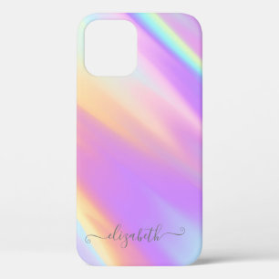 Funda Para iPhone 12 Pro Elegante Femenina Moderna Holográfica