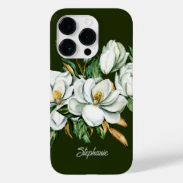 Funda Para iPhone 14 Pro De Case-Mate Elegante Flor de Magnolia Personalizada para Damas