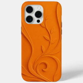 Funda Para iPhone 15 Pro Max Elegante Floral Abstracto