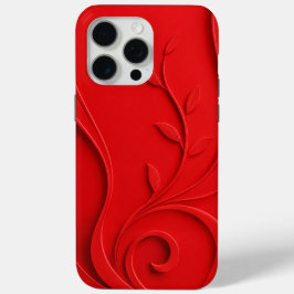 Funda Para iPhone 15 Pro Max Elegante Floral Abstracto Premium Moderno