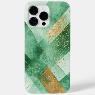 Funda Para iPhone 14 Pro Max De Case-Mate Elegante fondo abstracto verde con brillo