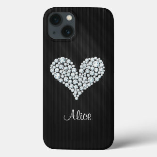 title_seo2 Elegante fondo gráfico del corazón del diamante ra