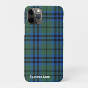 11 Pro Elegante Funda Keith Tartan Plaid para iPhone 5