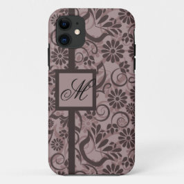Elegante Funda para iPhone 5 con monograma