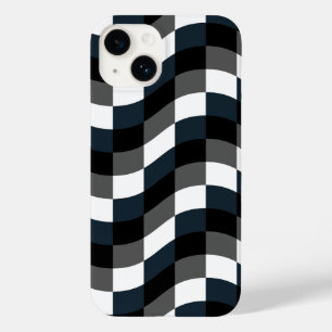 Funda Para iPhone 14 De Case-Mate Elegante Gingham contemporáneo