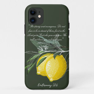 Funda Para iPhone 11 Elegante Gracia Cristiana en Tonos Felices