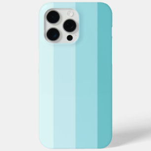 Funda Para iPhone 15 Pro Max Elegante Gradiente azul pastoral franjas verticale