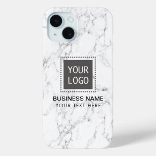 Funda Para iPhone 15 Elegante logotipo de Personalizado corporativo de 