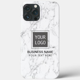 Funda Para iPhone 13 Pro Max Elegante logotipo de Personalizado corporativo de 