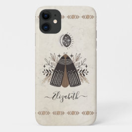 Funda Para iPhone 11 Elegante mariposa bohemia