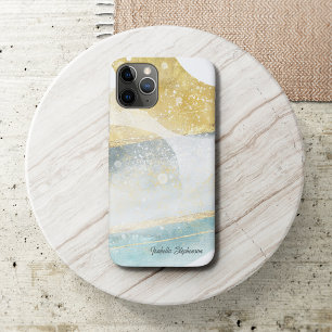 Funda Para iPhone 11 Pro Elegante moderno con lámina de oro y abstracto en