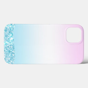 Funda Para iPhone 13 Elegante Moderno gradiente de color purpurina Arco