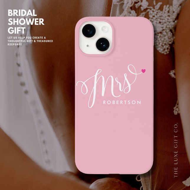 Funda De Case-Mate Para iPhone Elegante Moderno Script Bride Futuro Sra. (Subido por el creador)