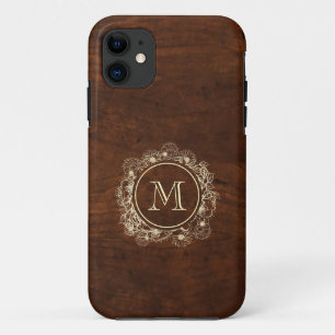 Funda Para iPhone 11 Elegante Monogramado