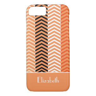 title_seo2 Elegante Naranja moderno con rayas y nombre