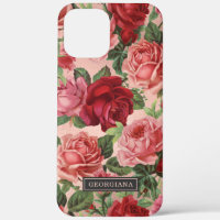 Elegante nombre personalizado de color rosa rosa r