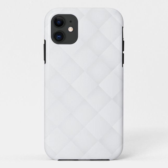 Funda De Case-Mate Para iPhone Elegante patrón blanco (Reverso)