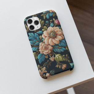 Funda Para iPhone 13 Elegante patrón de flor de época