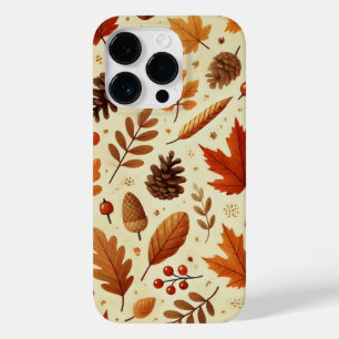 Funda Para iPhone 14 Pro De Case-Mate Elegante patrón de otoño