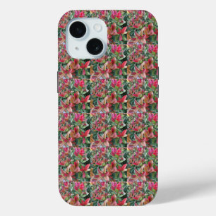 Funda Para iPhone 15 Elegante patrón de salida colorido