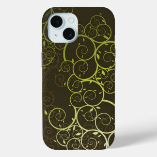 title_seo2 Elegante patrón de vides verdes espirales ornament