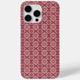 Funda Para iPhone 15 Pro Max Elegante patrón floral retro boho